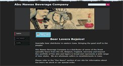 Desktop Screenshot of abunawasbeverage.com